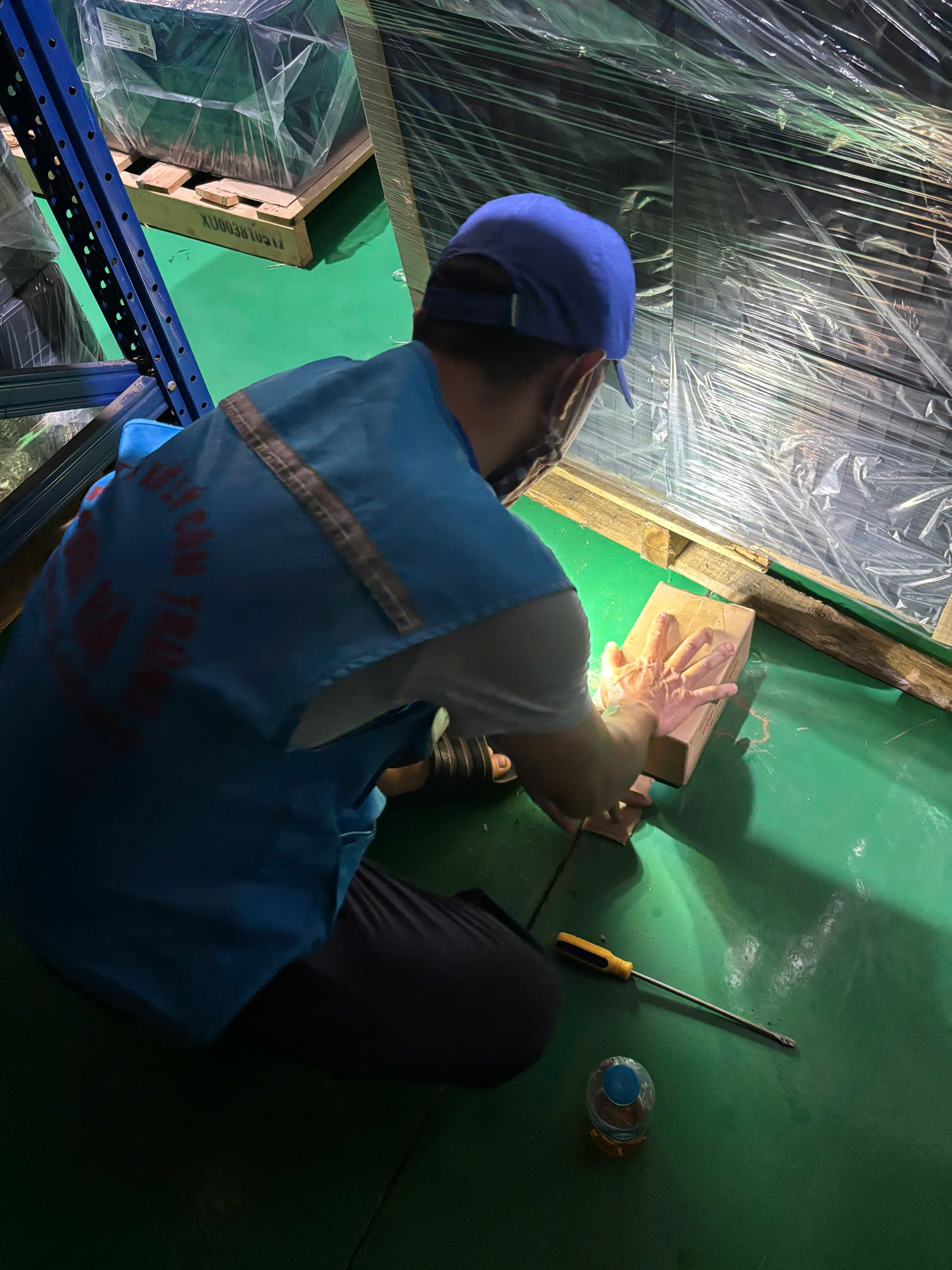 KTV đặt hộp nhử diệt mối từ sơn