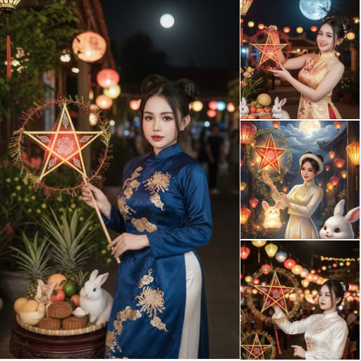 câu lệnh tạo ảnh trung thu