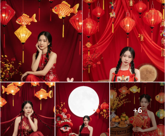 Dân mạng đua trend theo nhiều cách khác nhau - Ảnh: Page Phổ cập AI