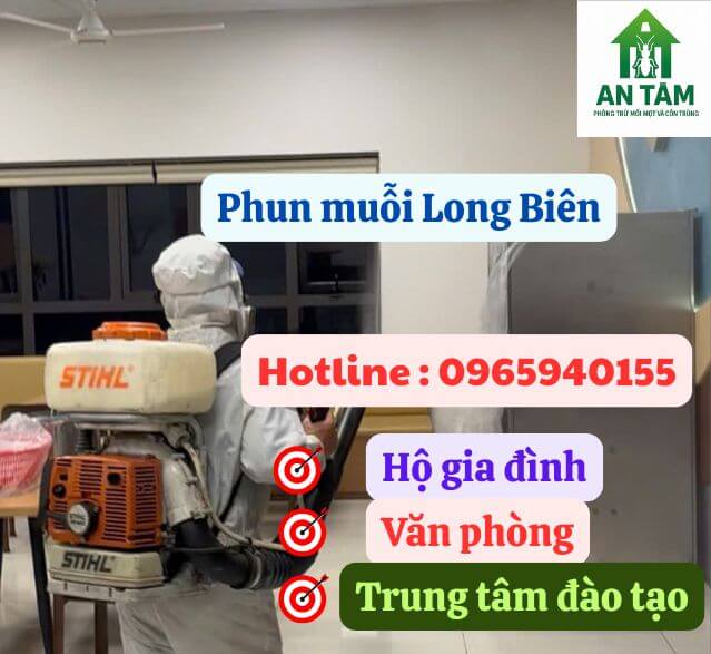 Phun muỗi long biên giá rẻ
